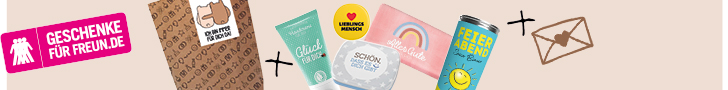 Werbung von GESCHENKE FÜR FREUNDE