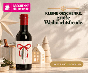 Werbung von GESCHENKE FÜR FREUNDE